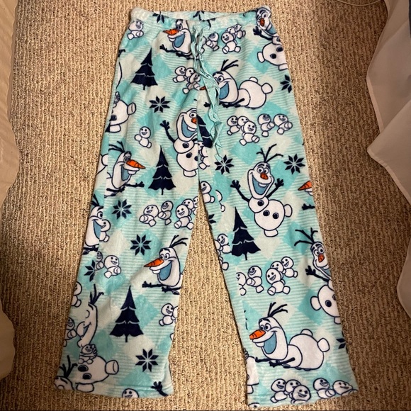 Disney Intimates & Sleepwear Disney Olaf Pj Pants Poshmark